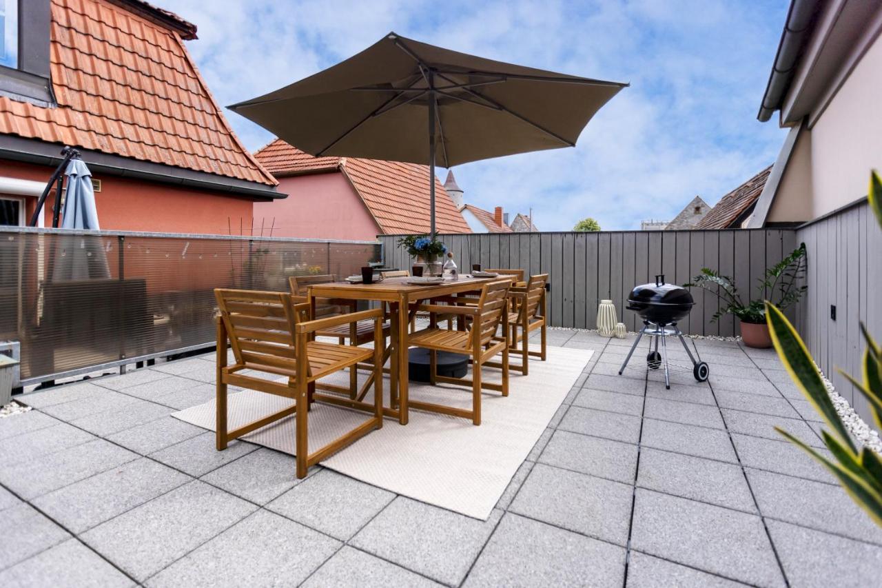 Homie Stay Badgasse - Fewos Am Main Mit Dachterrasse & Fahrradgarage Оксенфурт Экстерьер фото